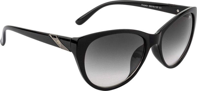 UV Protection Cat-eye Sunglasses (58)  (For Women, Grey)