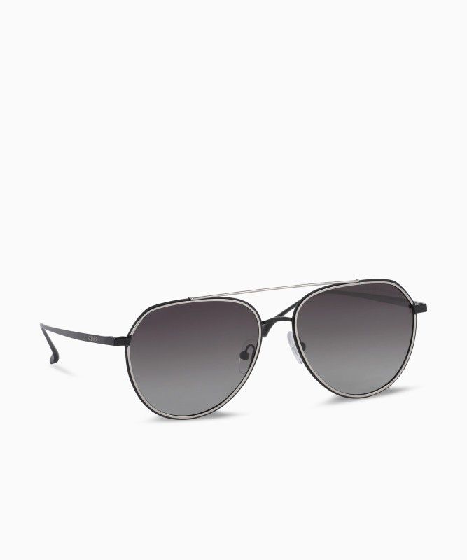 Polarized, Gradient, UV Protection Aviator Sunglasses (56)  (For Men & Women, Green)