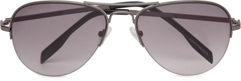 Polarized Aviator Sunglasses (50)  (For Men, Grey)
