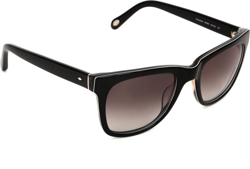 Gradient Wayfarer Sunglasses (53)  (For Women, Grey)