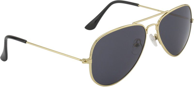 UV Protection Aviator Sunglasses (Free Size)  (For Boys & Girls, Grey)