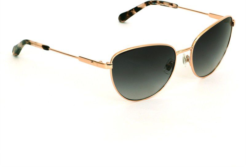 Gradient Cat-eye Sunglasses (58)  (For Women, Violet)