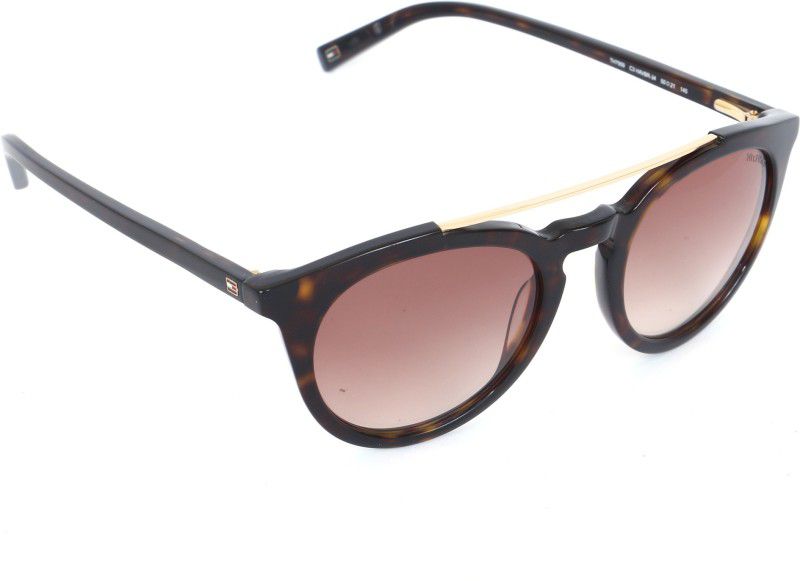Gradient Round Sunglasses (50)  (For Women, Brown)