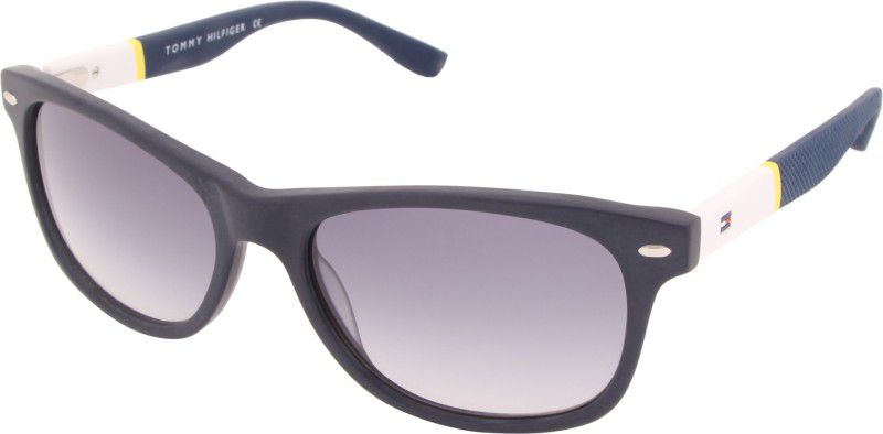 Gradient Wayfarer Sunglasses (Free Size)  (For Men, Violet)