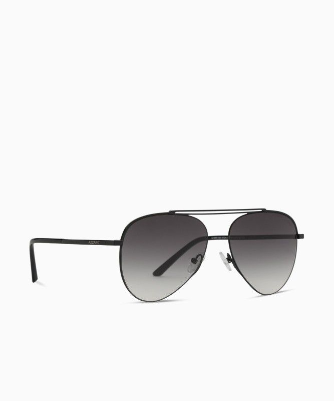 Gradient Aviator Sunglasses (57)  (For Men, Grey)