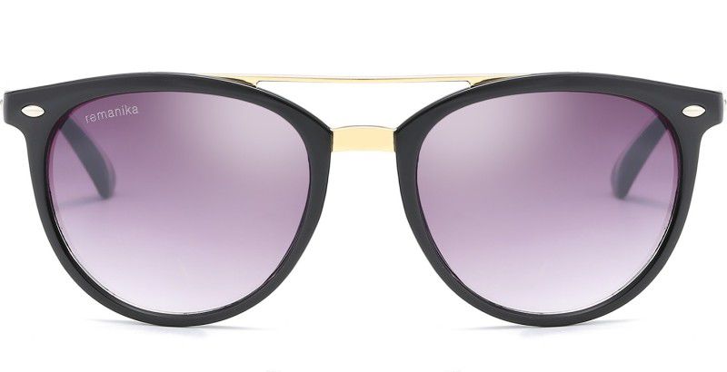 Gradient Round Sunglasses (Free Size)  (For Men & Women, Multicolor)