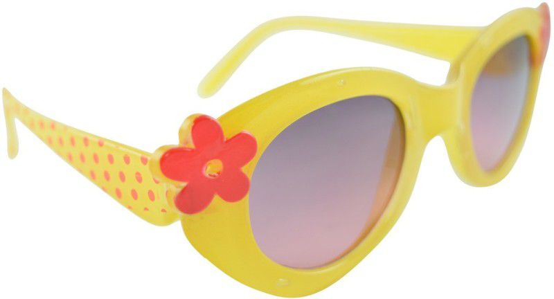 UV Protection Sports Sunglasses  (For Boys, Yellow, Grey)