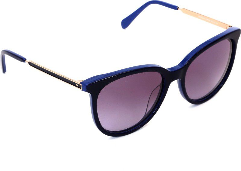 Gradient Wayfarer Sunglasses (55)  (For Women, Violet)