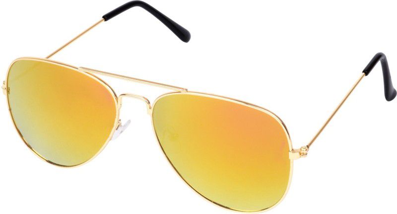 UV Protection Aviator Sunglasses (58)  (For Men & Women, Yellow)