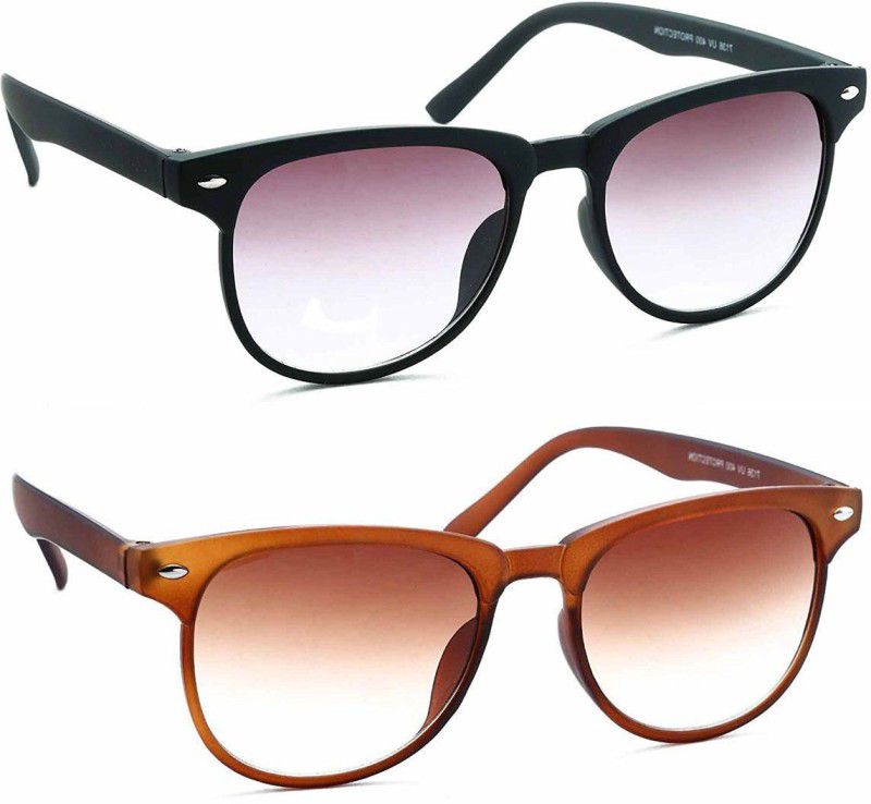 UV Protection Round Sunglasses (48)  (For Men & Women, Multicolor)