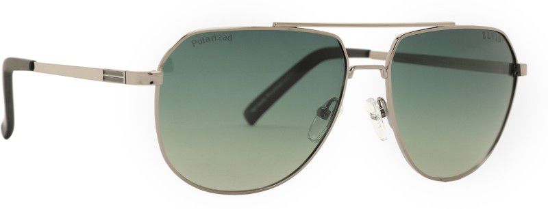 Polarized, UV Protection Aviator Sunglasses (Free Size)  (For Boys & Girls, Green)