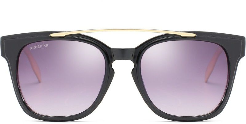 Gradient Rectangular Sunglasses (Free Size)  (For Men & Women, Multicolor)