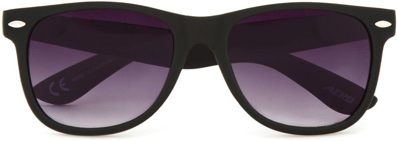 Polarized Wayfarer Sunglasses (50)  (For Men, Black)