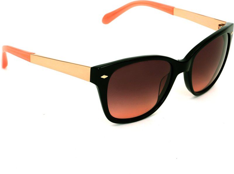 Gradient Wayfarer Sunglasses (55)  (For Women, Pink)