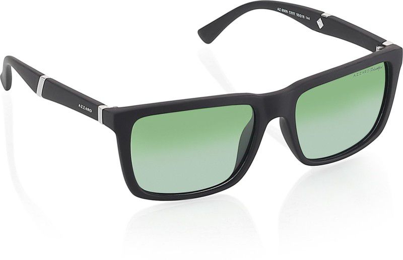 Gradient Wayfarer Sunglasses (50)  (For Men, Green)
