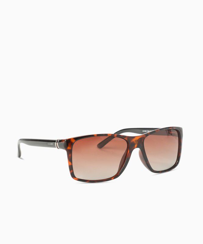 Polarized Wayfarer Sunglasses (56)  (For Men & Women, Brown)