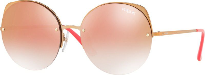 UV Protection Round Sunglasses (55)  (For Women, Pink)