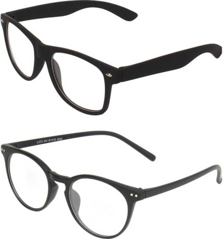Polarized, Gradient, Mirrored, UV Protection Wayfarer Sunglasses (Free Size)  (For Men & Women, Clear)