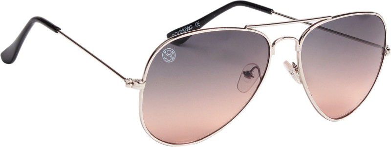 Aviator Sunglasses (Free Size)  (For Men, Orange)