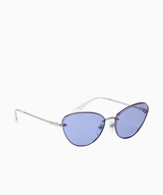 UV Protection Cat-eye Sunglasses (57)  (For Women, Violet)