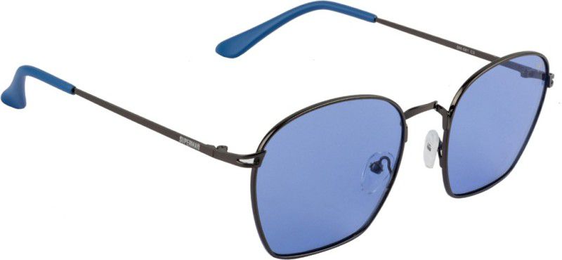 UV Protection Rectangular Sunglasses (58)  (For Men & Women, Blue)