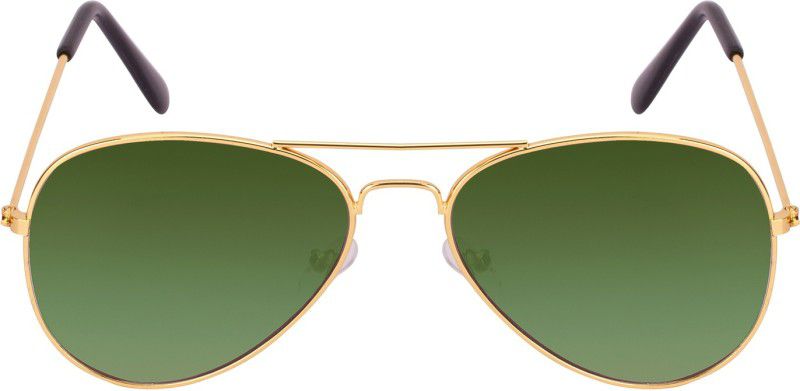 UV Protection Aviator Sunglasses (35)  (For Men & Women, Green)