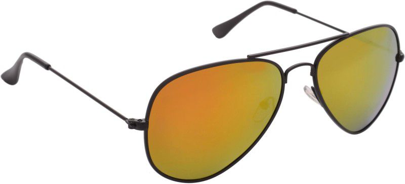 Others Aviator Sunglasses (Free Size)  (For Men & Women, Yellow)