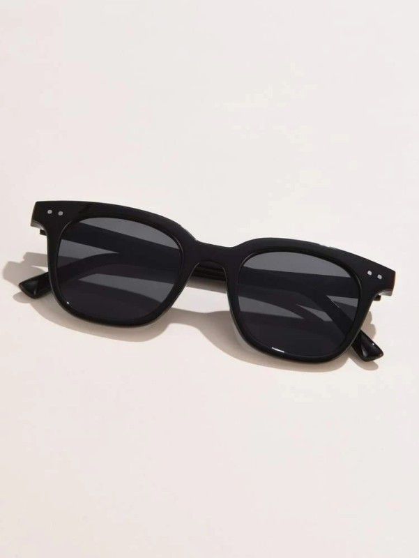 Polarized Round Sunglasses (15)  (For Men & Women, Black)