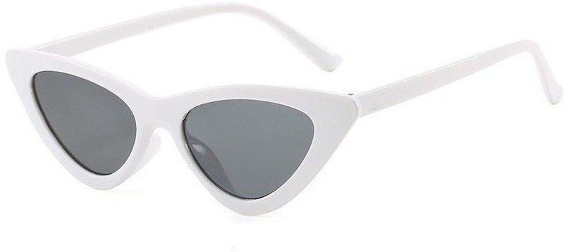 UV Protection, Riding Glasses, Polarized Cat-eye Sunglasses (15)  (For Women, Black)