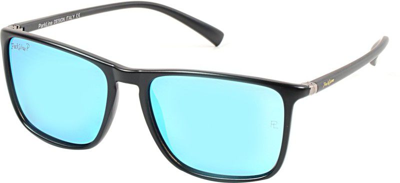 UV Protection Wayfarer Sunglasses (56)  (For Men & Women, Blue)