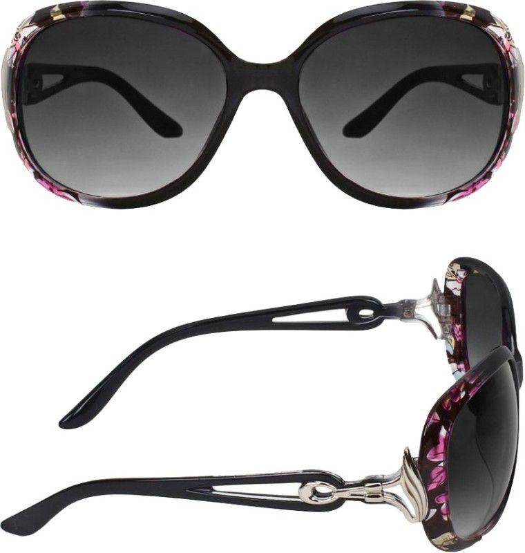 Over-sized Sunglasses  (For Women, Black)