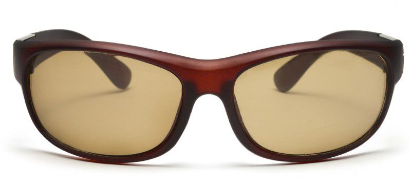 UV Protection Sports Sunglasses (55)  (For Men & Women, Brown)
