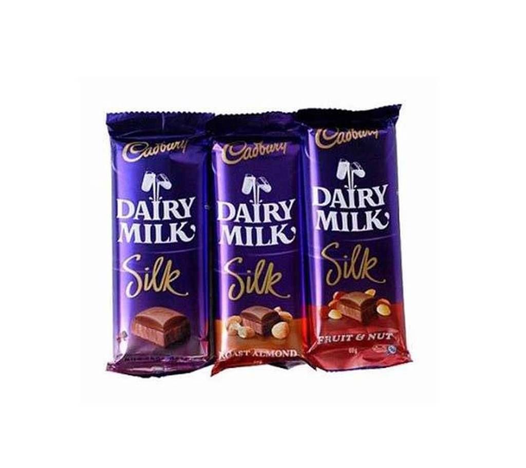 3 Pieces CADBURY Dairy Milk Silk - 60 g