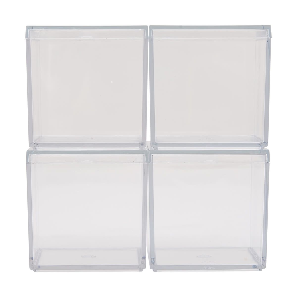 4 Piece Square Candy Box