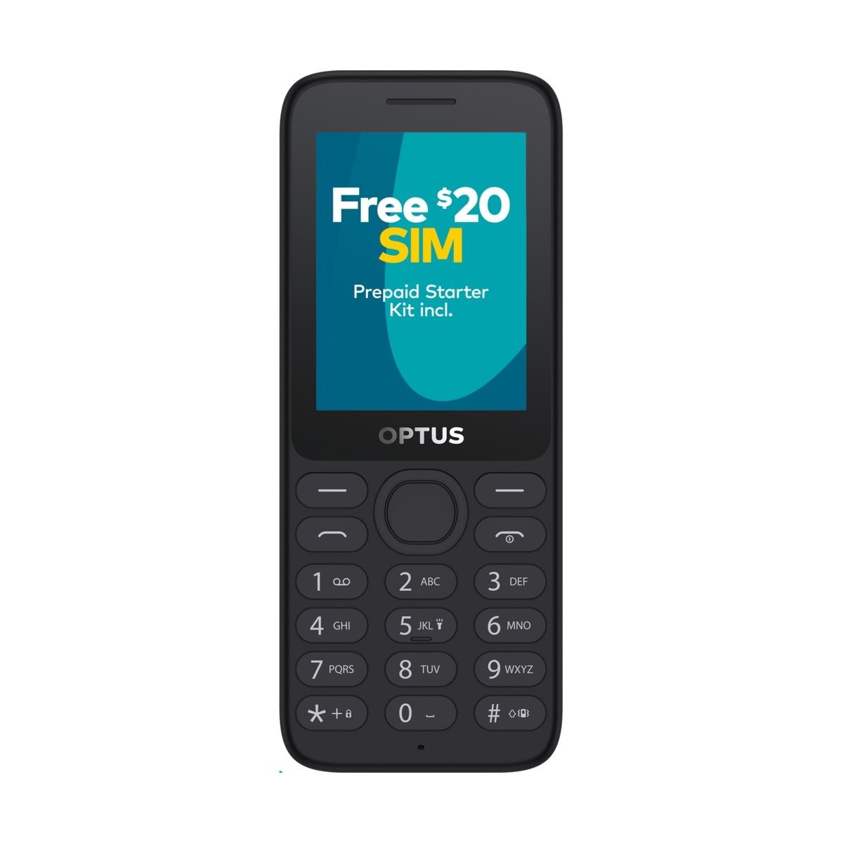 Optus X Lite 4G - Black