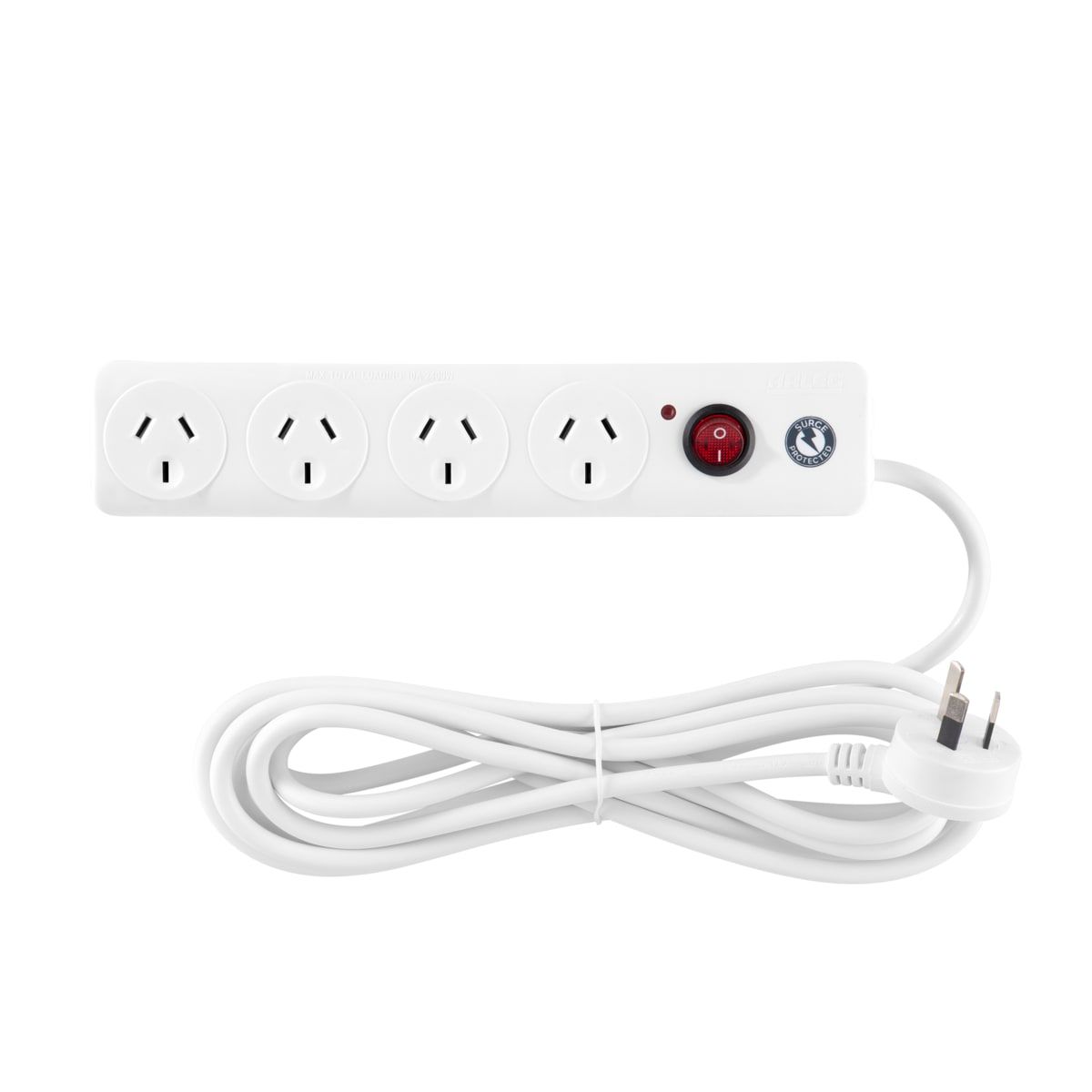 Arlec 4 Outlet Surge Protected Powerboard