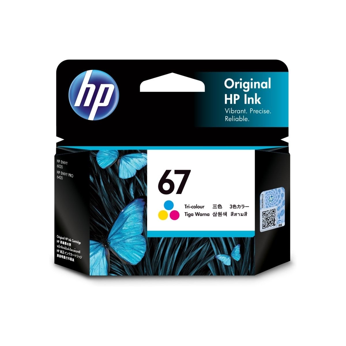 HP 67 Tri-Colour Original Ink Cartridge