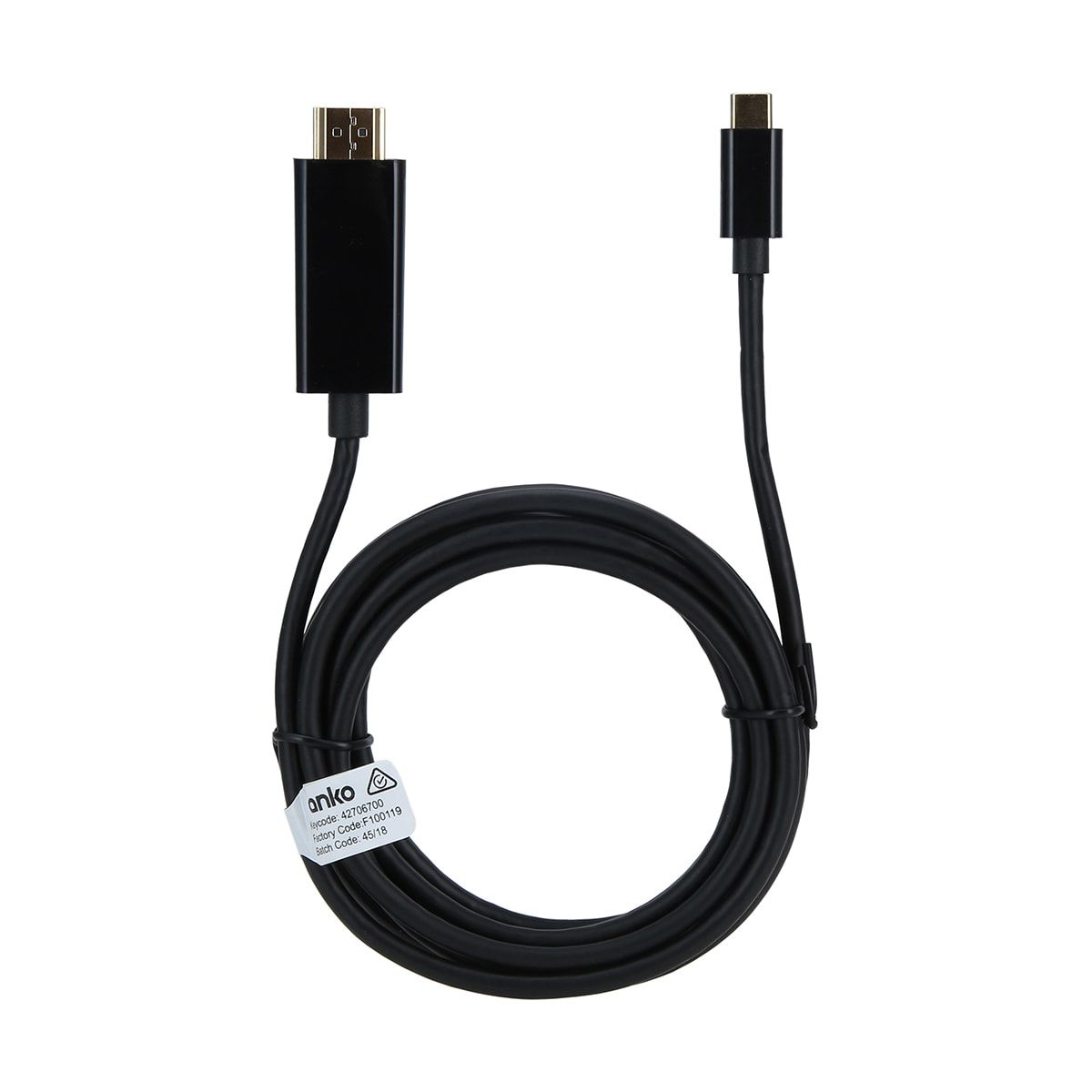 USB-C to HDMI Cable - 3m