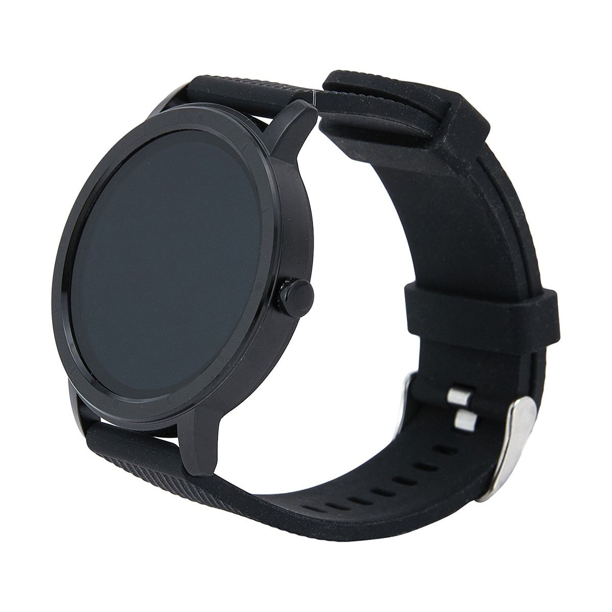 Round Smart Watch - Black