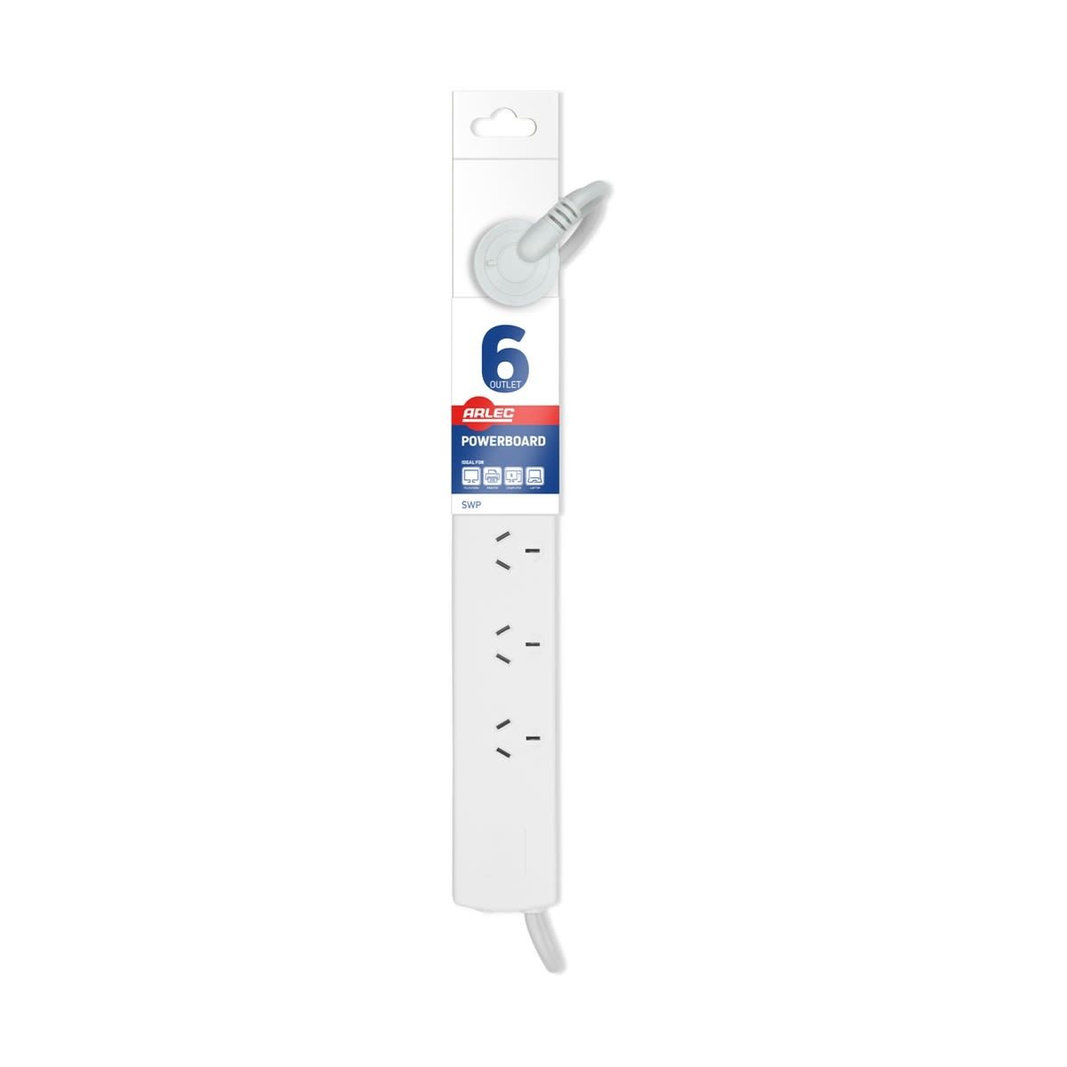 6 Outlet Powerboard