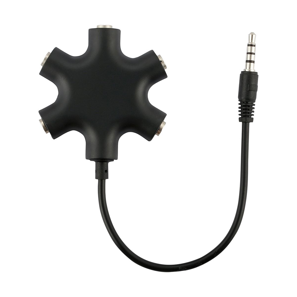5 Port 3.5mm AUX Splitter
