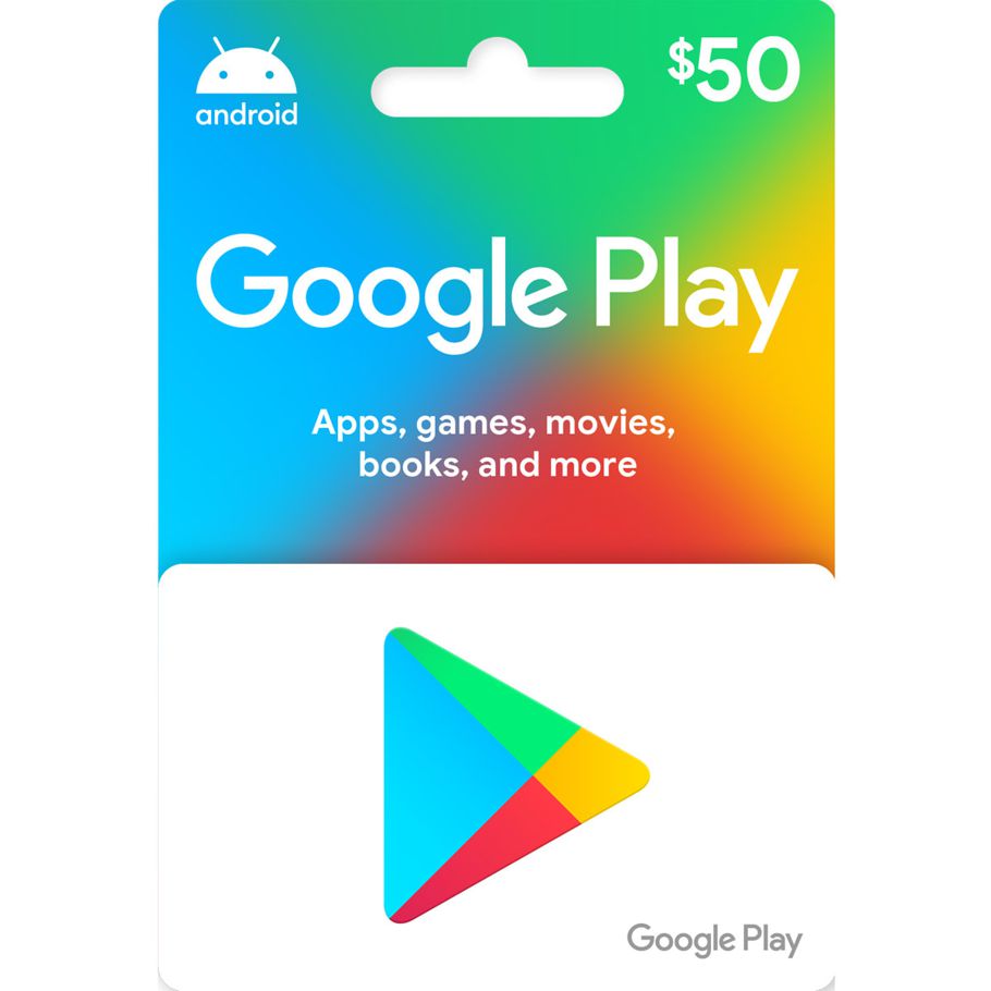 Google Play $50 Gift Card
