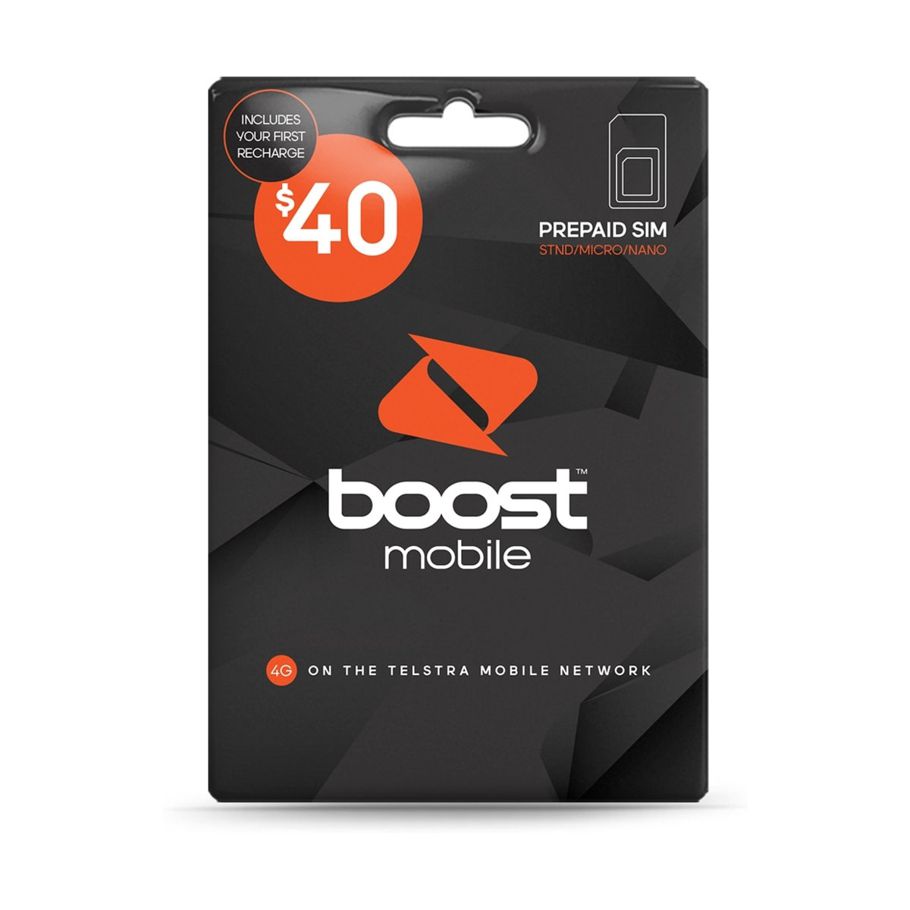 Telstra Boost $40 Prepaid Starter Kit