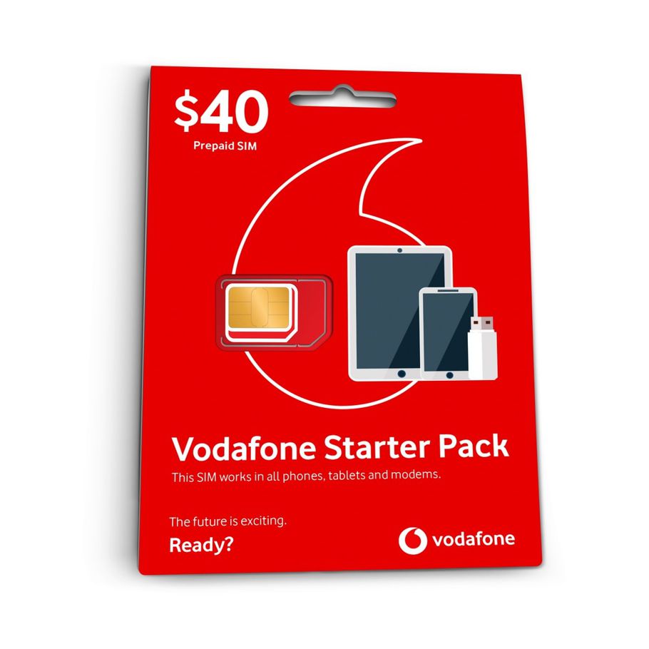Vodafone 12-Month $40 Plan BYO Mobile Phone SIM