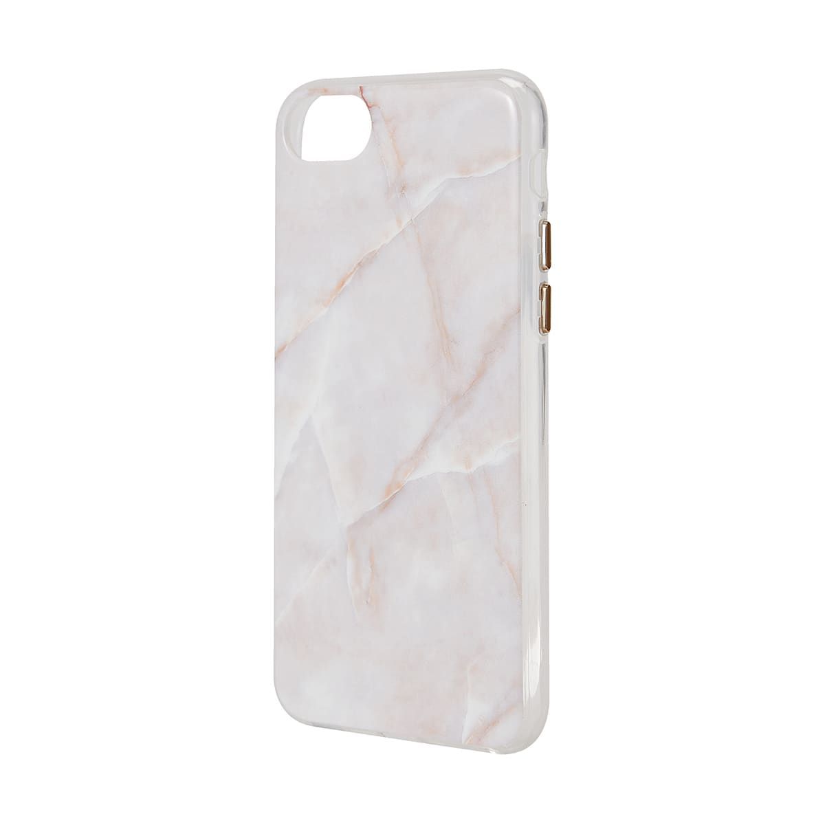 iPhone 6/6S/7/8/SE (2020) Marble Look Case - White