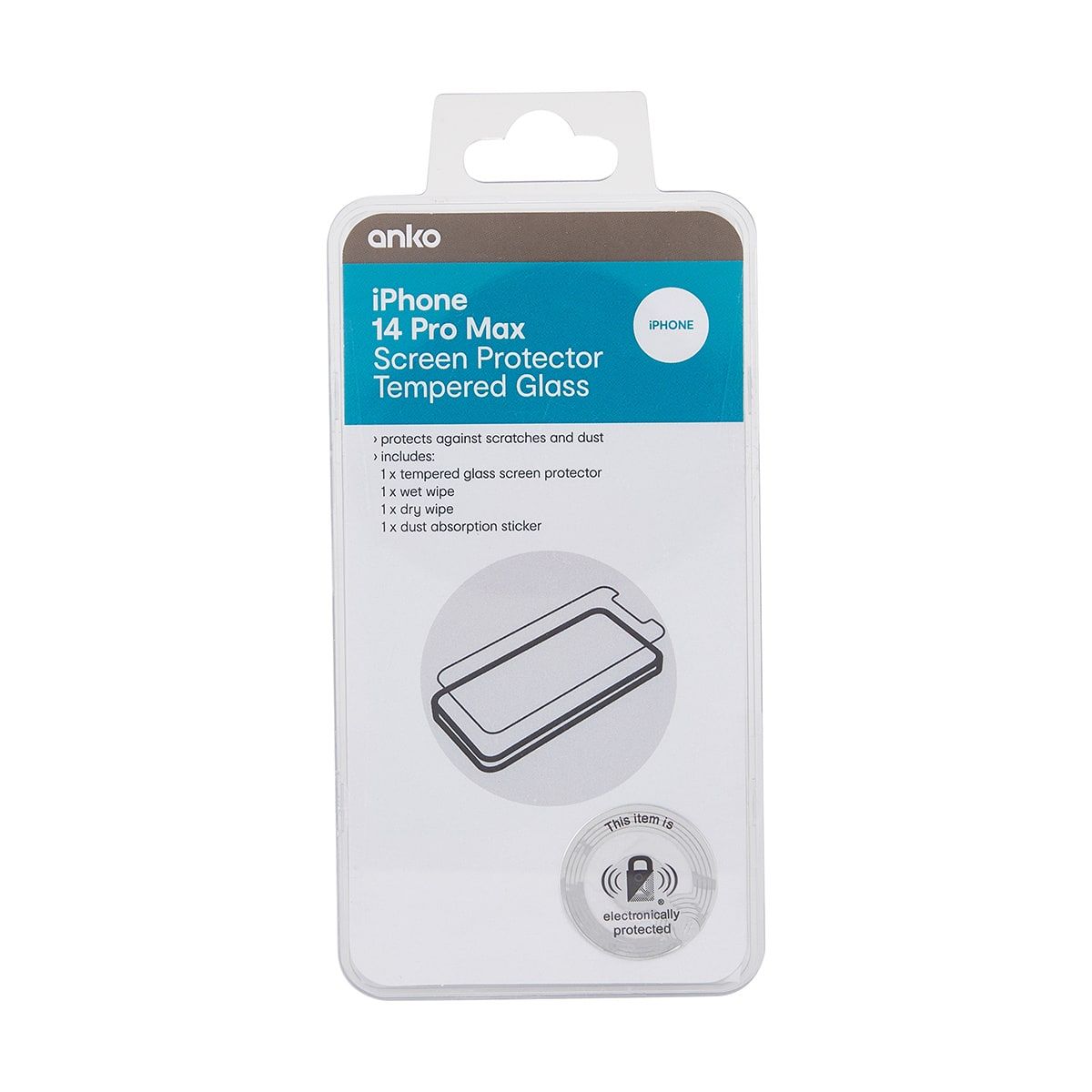 iPhone 14 Pro Max Tempered Glass Screen Protector