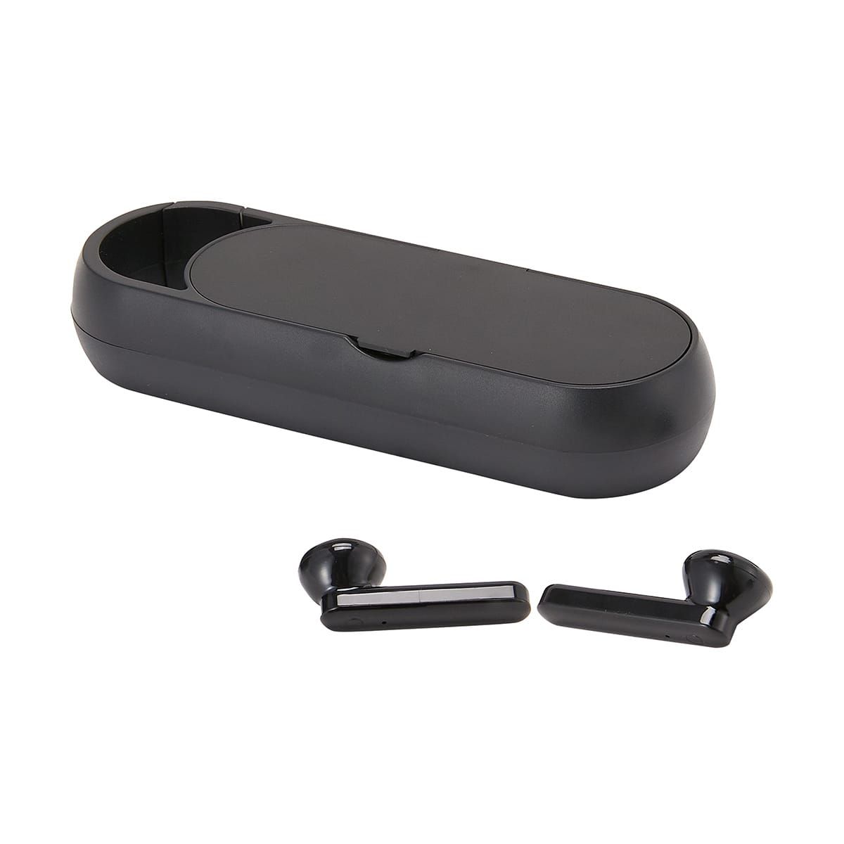True Wireless Portable Speaker & Earbuds - Black