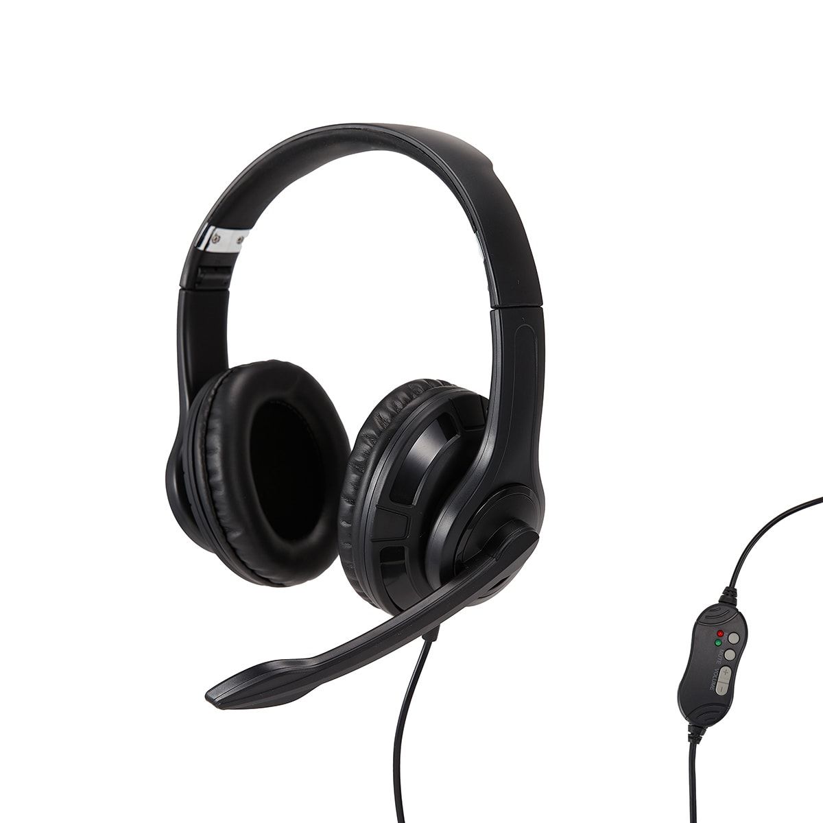 PC Headset Dual Ear - Black
