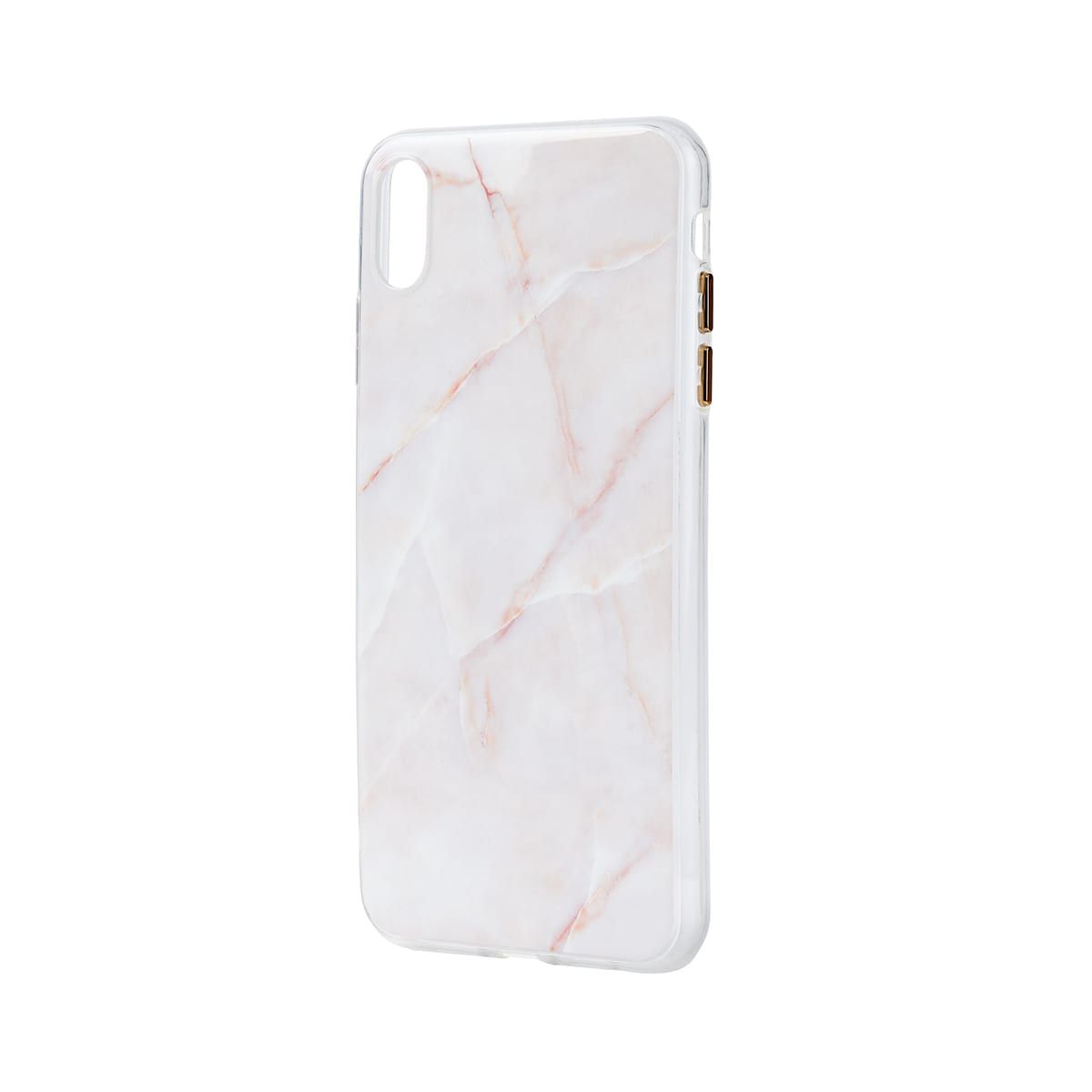 iPhone XS Max Case - White Marble Look