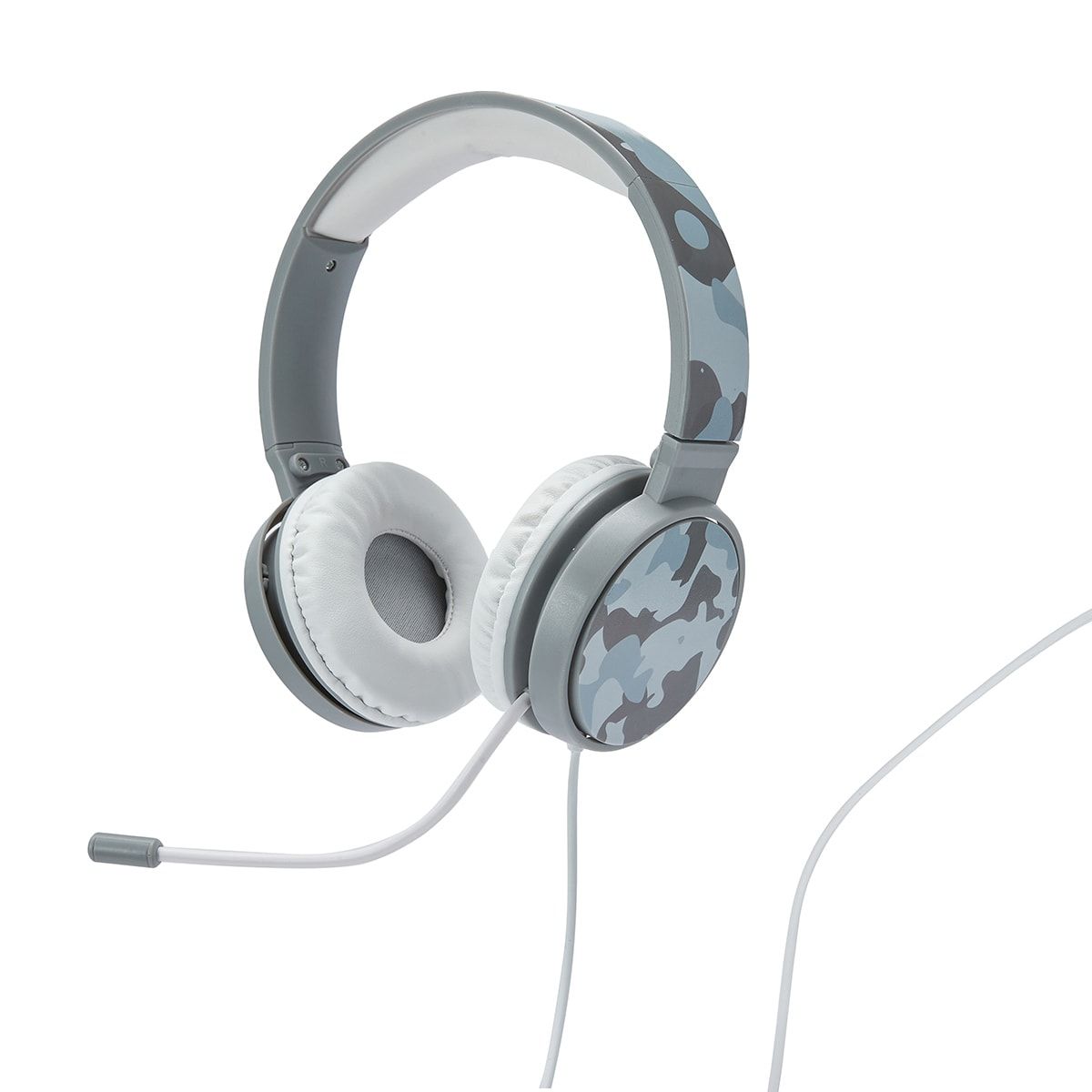 Kids Wired Headphones with Boom Microphone